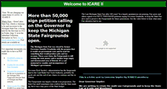 Desktop Screenshot of icareii.com